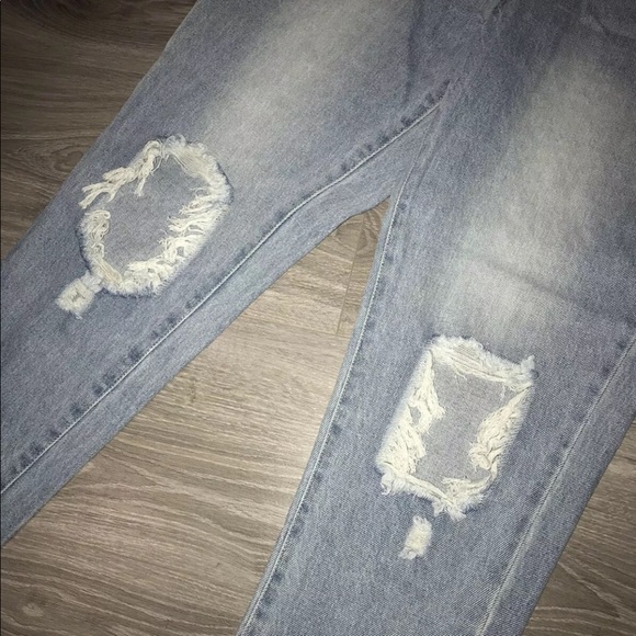 PLT Ripped Mom Jeans - Picture 3 of 3